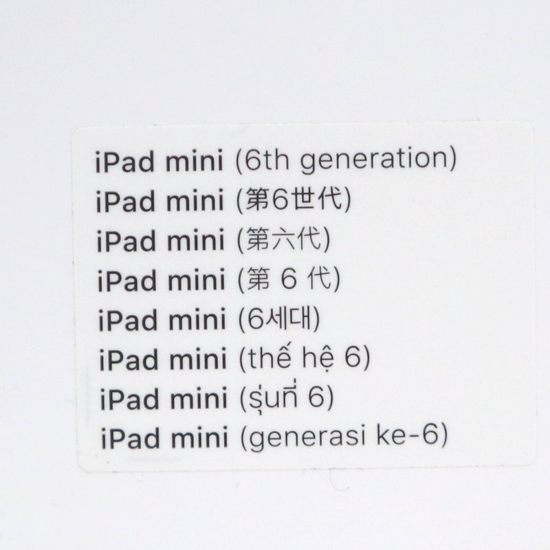 【Apple/アップル】iPad mini(第6世代)用 Smart Folio ブラック iPadアクセサリ/is0307_画像7