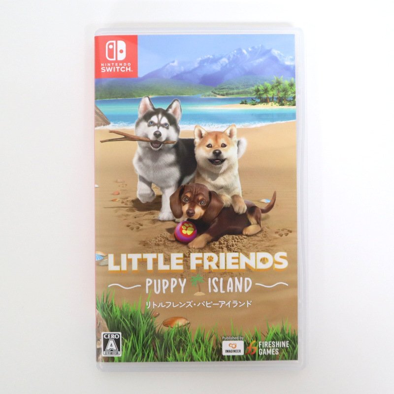 【中古美品】NINTENDO SWITCH ソフト リトルフレンズ・パピーアイランド/ニンテンドー/任天堂/子犬/動物/ij0644_画像1