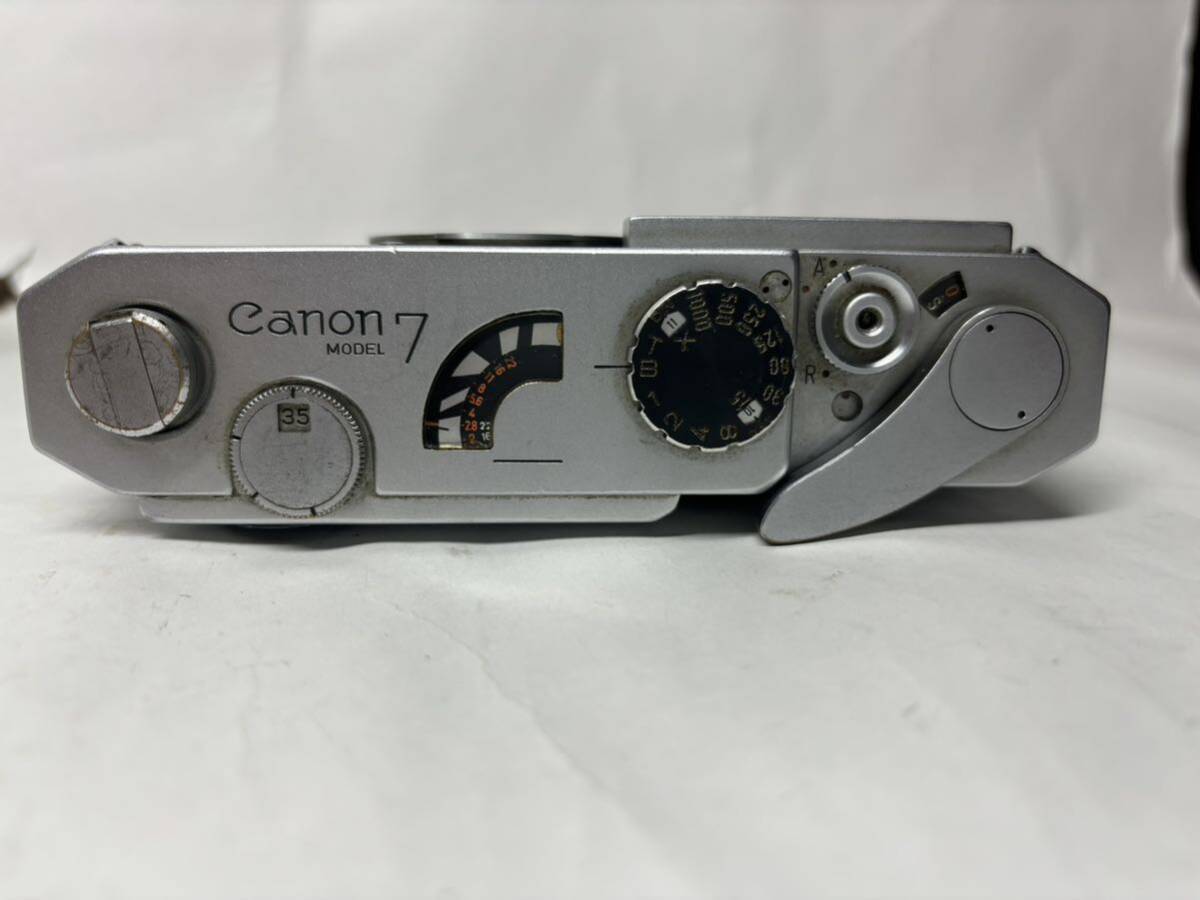 Canon model 7レンジファインダー ボディ キヤノン フィルムカメラ カメラ 露出計OK_画像4