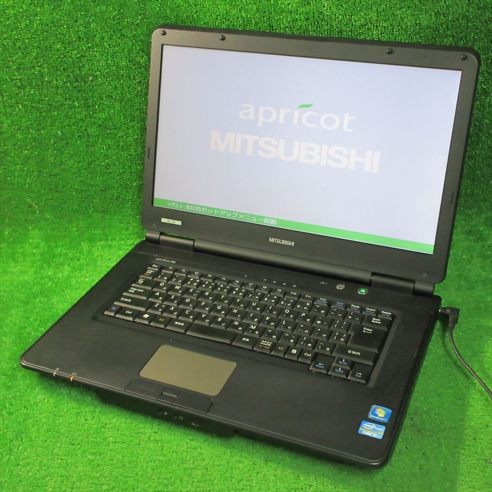 [3952] Mitsubishi AL21LXNCFPKC Core i3? HDD нет память 2GB DVD-ROM 15 дюймовый Junk 