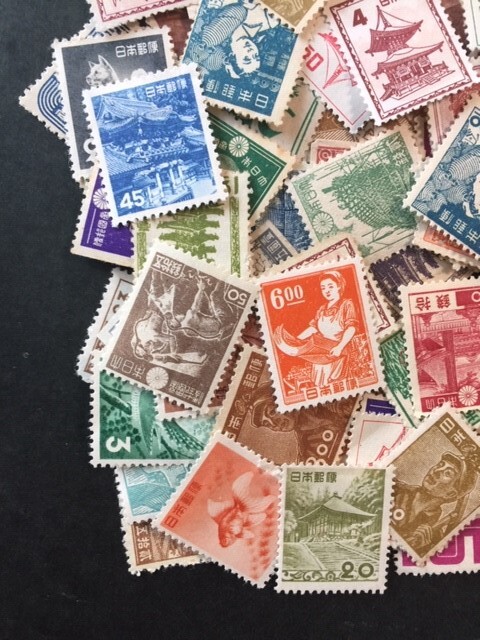 昭和切手　未使用ロット　100枚以上　第1次昭和～第1次円単位　まで_画像4