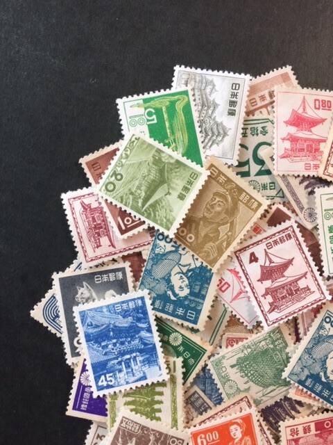 昭和切手　未使用ロット　100枚以上　第1次昭和～第1次円単位　まで_画像5