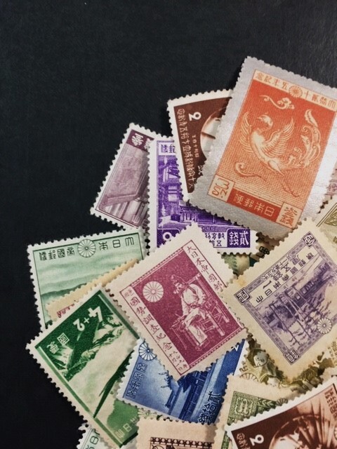 戦前記念切手 未使用ロット 100枚以上 1915年～1944年発行 の画像5