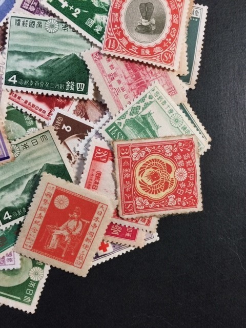 戦前記念切手　未使用ロット　100枚以上　1915年～1944年発行　_画像3