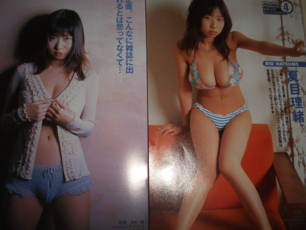 夏目理緒 雑誌付属写真集ほか ２５ページの画像3