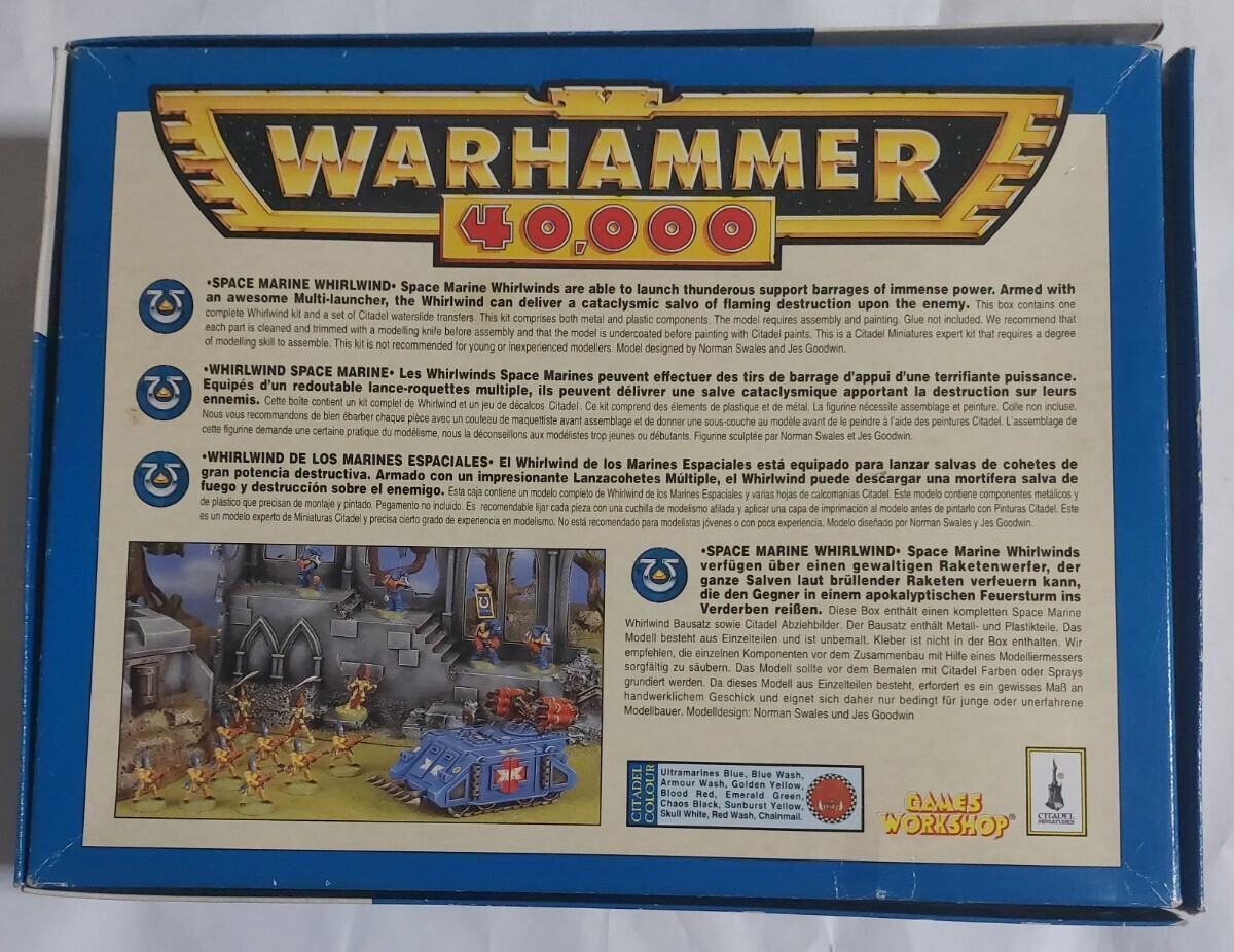 WARHAMMER War Hammer 40000 40K old ho wa-ru window out of print Junk Games Workshop GAMES WORKSHOP under Dell CITADEL GW