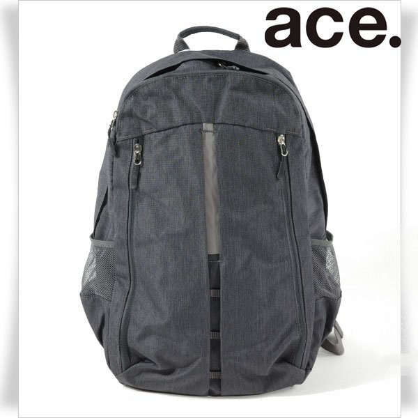 新品1円～★ace.TOKYO エース ACE コルティ軽量 リュックサック バッグ デイパック グレー 正規店本物 ◆9895◆ の画像1