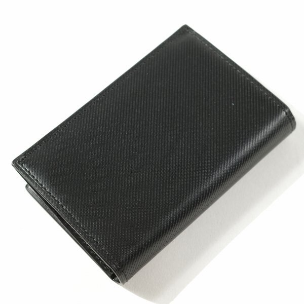 新品1円～★CK CALVIN KLEIN カルバンクライン メンズ 牛革レザー 名刺入れ カードケース 黒 箱付 ポリッシュ プレゼントに♪◆1134◆の画像6