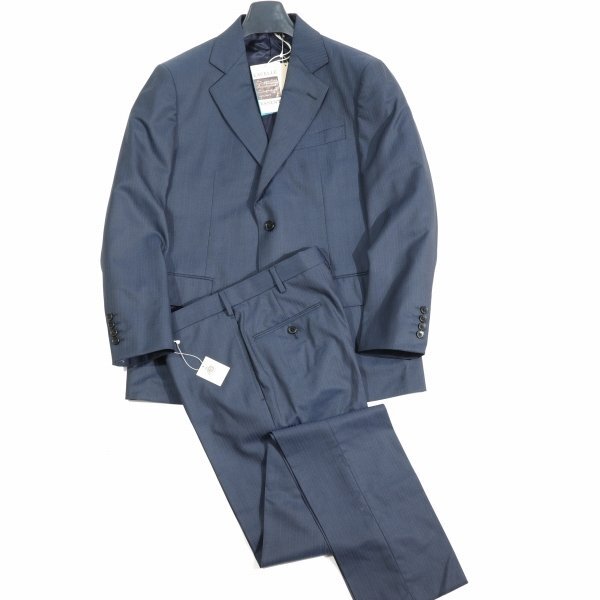  новый товар 1 иен ~* обычная цена 10.8 десять тысяч J.PRESS J Press ESSENTIAL CLOTHING индиго look микро "в елочку" костюм A5no- tuck *1304*