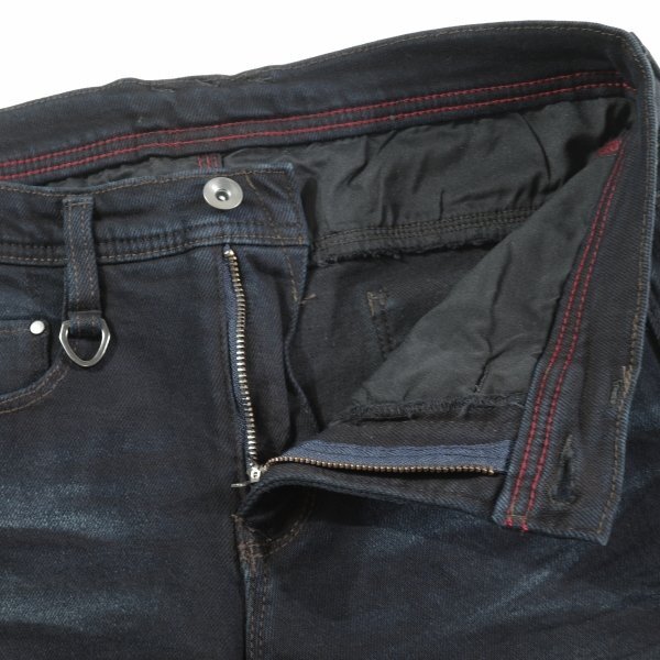  новый товар 1 иен ~* Nicole selection NICOLE selection мужской стрейч темный темно-синий woshu Denim 44 S брюки джинсы *1940*