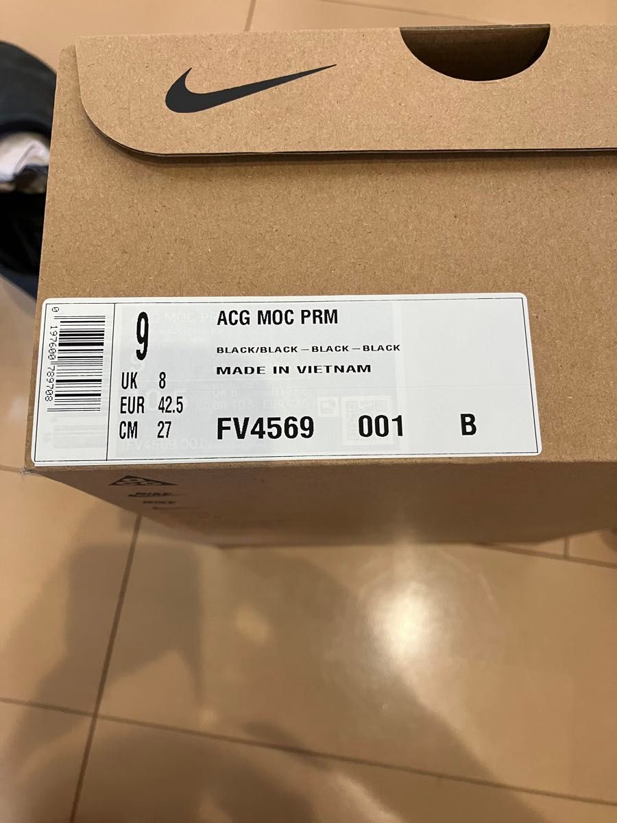 Nike ACG Moc PRM "Black"ナイキ ACG モック PRM "ブラック" 27 Bグレード