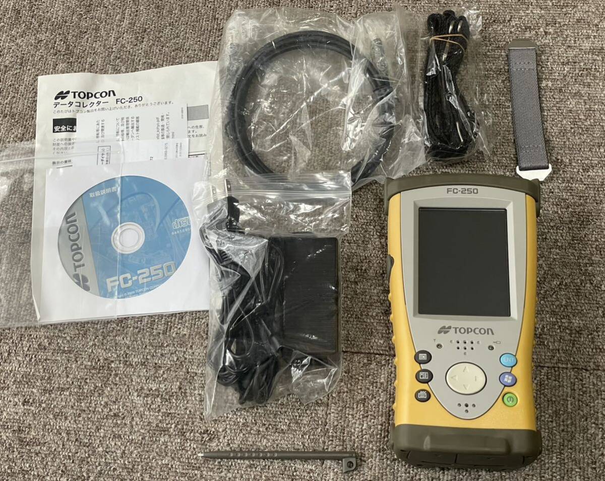 ほぼ未使用 TOPCON データコレクタ FC-250 トプコン_画像1