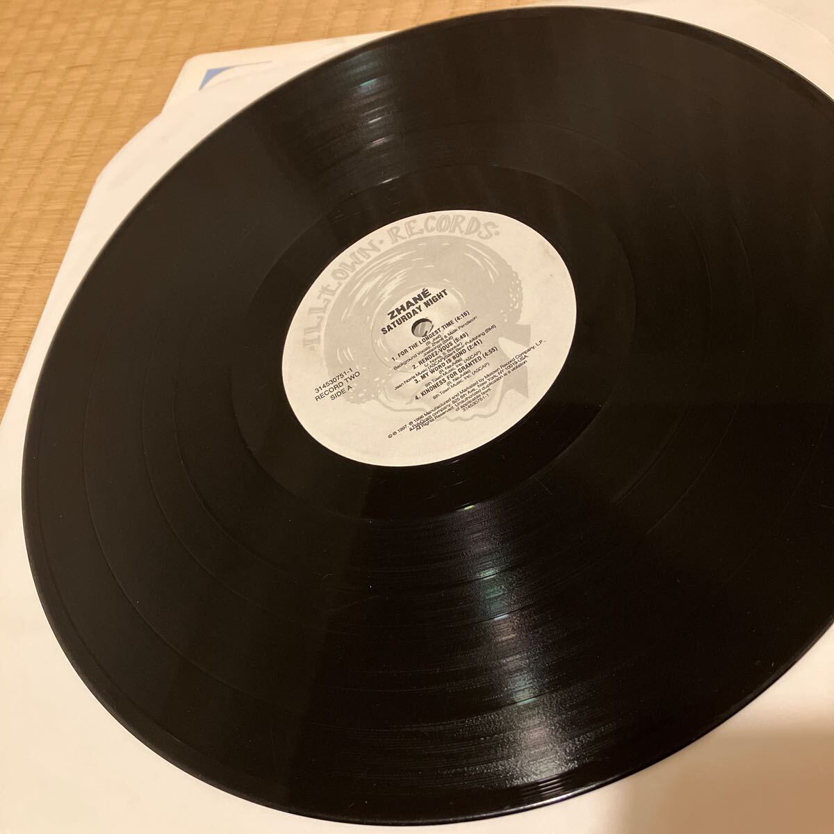 ZHANE SATURDAY NIGHT アルバム 名盤 2枚組 レコード de la soul おまけ二枚付の画像3