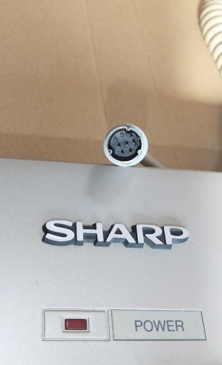 【廃盤】● SHARP MZ-5500 キーボード ● 周辺機器 / 当時物 / MZ 5500 / キーボード / Keyboard / 日本製 / シャープ / パソコン の画像10