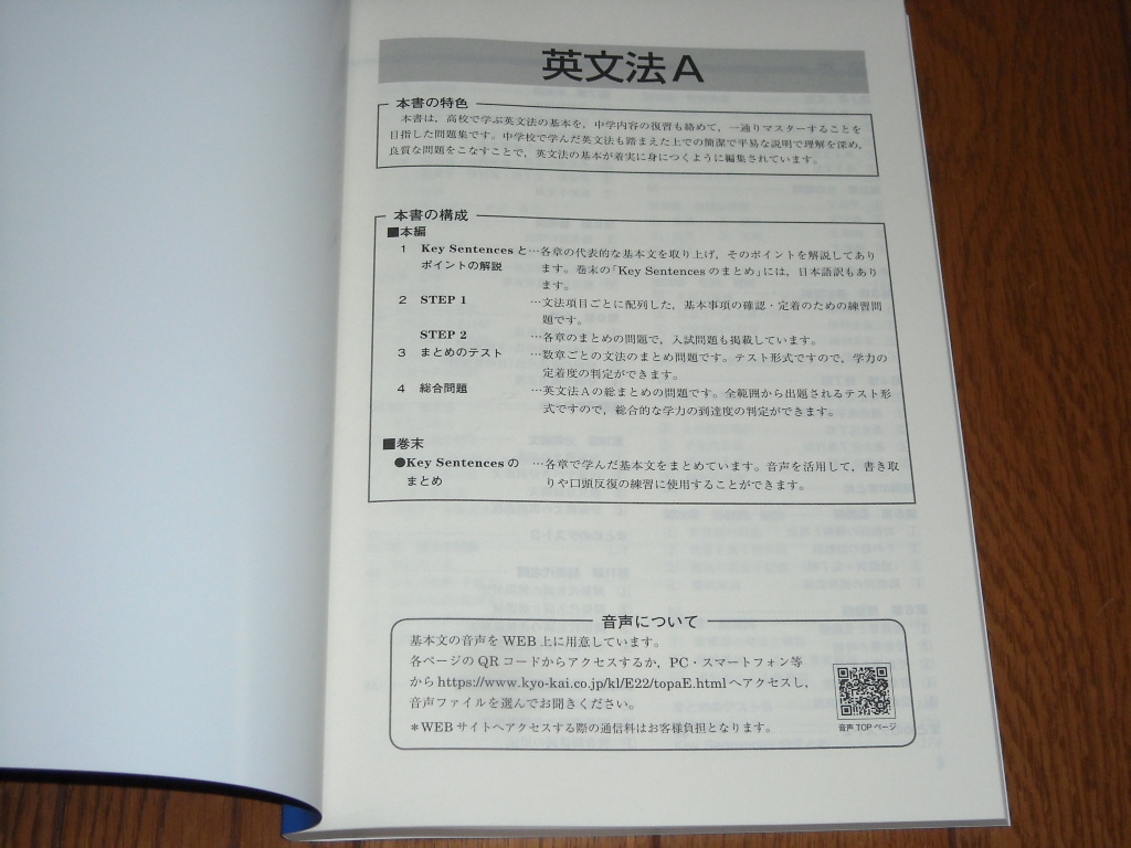 即決！塾専用教材　高校リード問題集　英文法Ａ／最新版・解答解説付き：新品未使用品_画像4