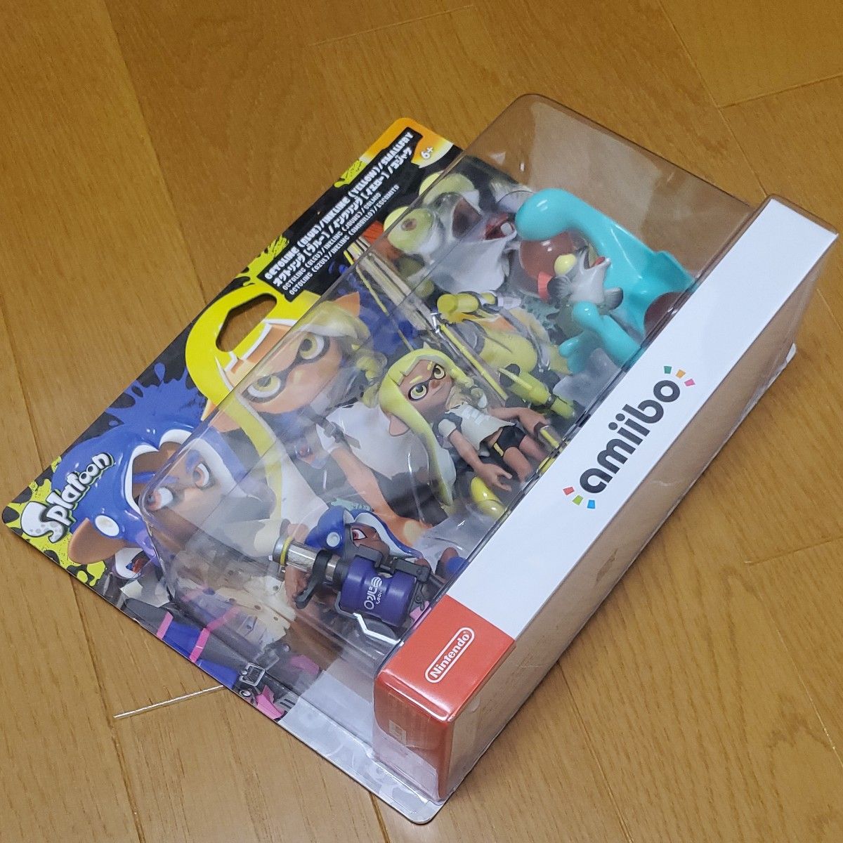 amiibo トリプルセット[インクリング【イエロー】/オクトリング amiibo トリプルセット[インクリング【イエロー】/オクトリング