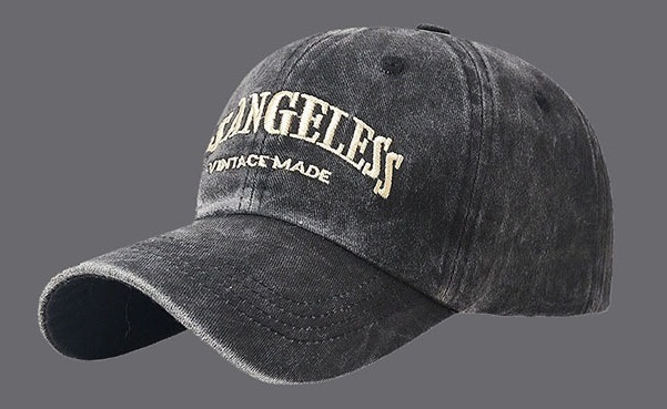LA ロサンゼルス LOS ANGELESS キャップ 帽子 野球帽 アウトドア メンズ レディース 野球 ローキャップ 7987175 新品 1円 スタート 黒_画像1
