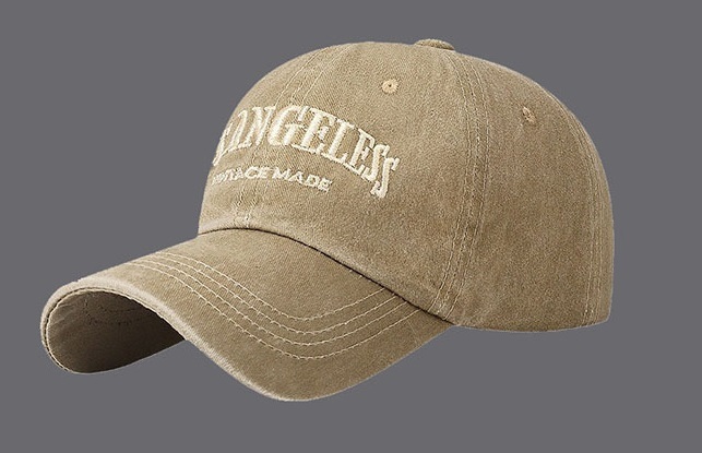 LA ロサンゼルス LOS ANGELESS キャップ 帽子 野球帽 アウトドア メンズ レディース 野球 ローキャップ 7987175 新品 1円 スタート カーキ_画像1