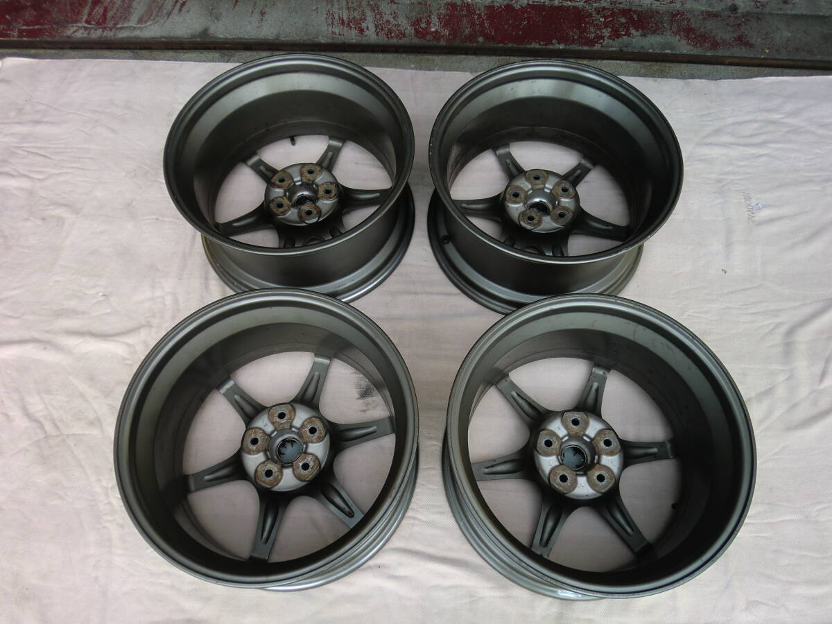  Nissan Skyline GT-R R34 original wheel 18 -inch 9J +30 PCD114.3 5H used 