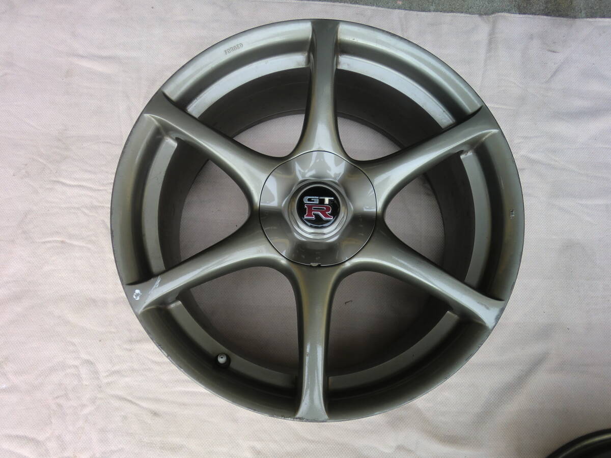  Nissan Skyline GT-R R34 original wheel 18 -inch 9J +30 PCD114.3 5H used 