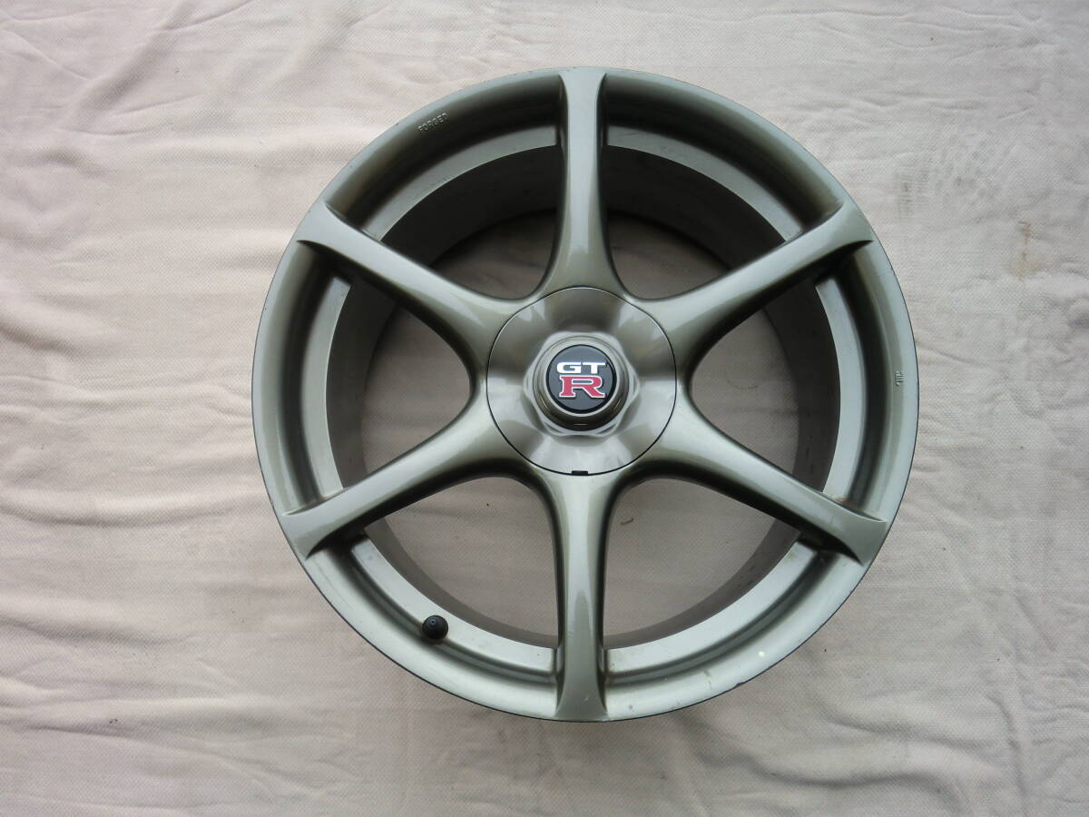  Nissan Skyline GT-R R34 original wheel 18 -inch 9J +30 PCD114.3 5H used 