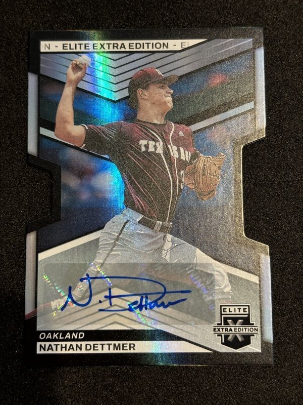 2023 Panini Elite Extra Edition Baseball Nathan Dettmer Auto /399_画像1