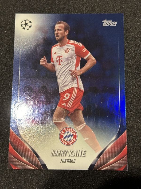 2023-24 Topps UEFA Competitions Soccer Harry Kane Blue Inferno /125の画像1