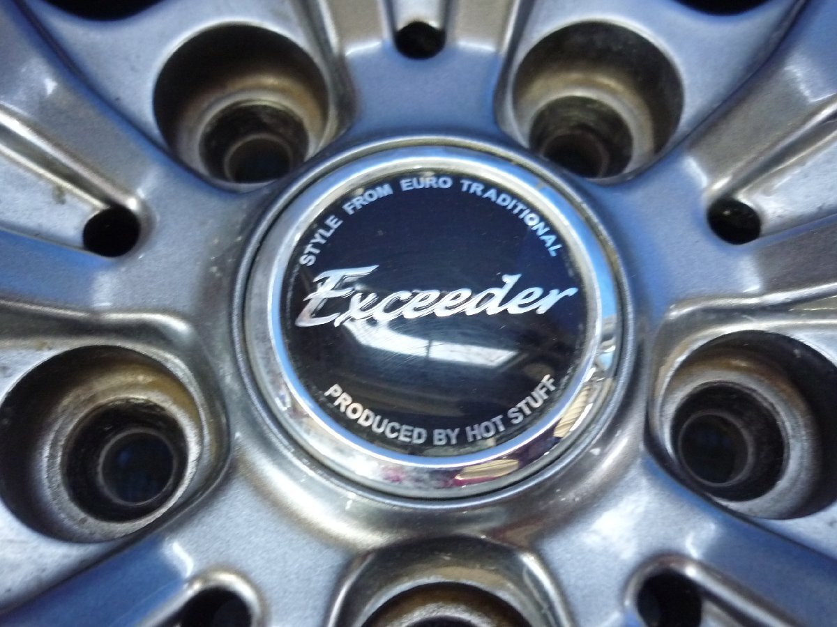 Exceeder 15×6J +53 5H-114.3PCD ノア/ヴォクシー/ステップワゴン/ストリーム/オデッセイ 等にの画像2