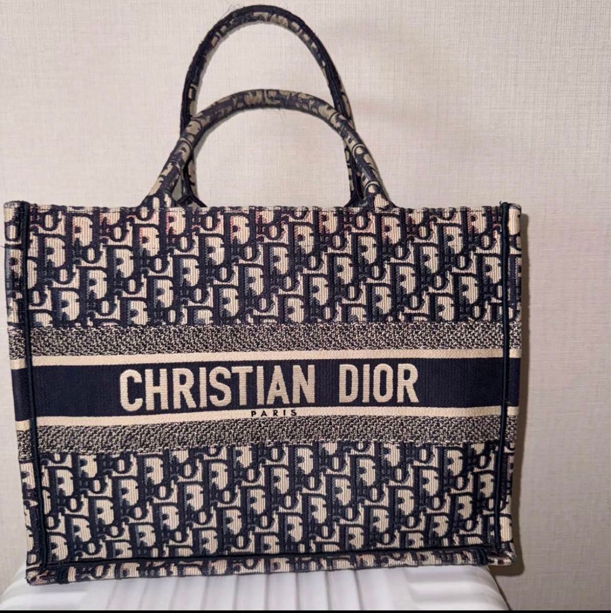 Dior book tote バッグ　