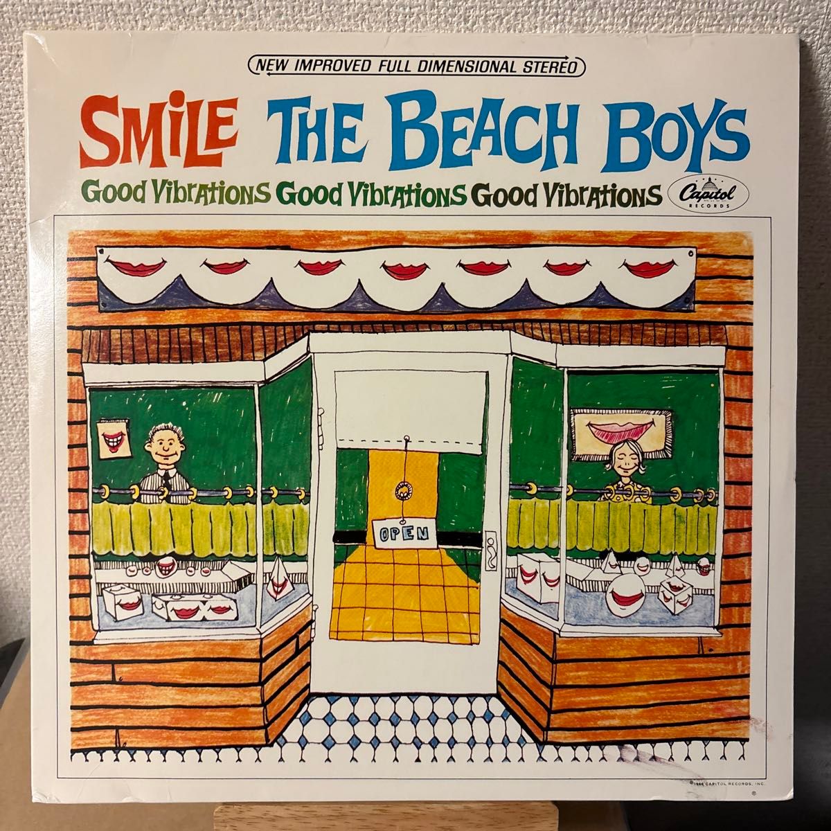 The Beach Boys Smile レコード ビーチ・ボーイズ スマイル vinyl アナログ Brian Wilson