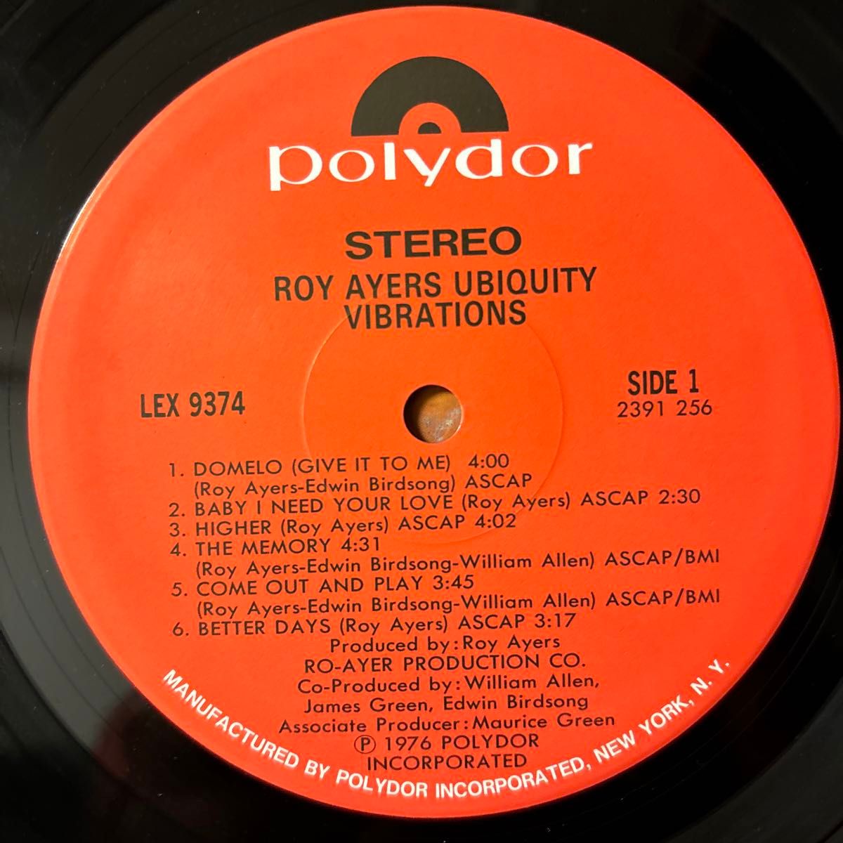 Roy Ayers Vibrations レコード LP ロイ・エアーズ ヴァイブレーションズ ヴァイブレイションズ ユビキティ