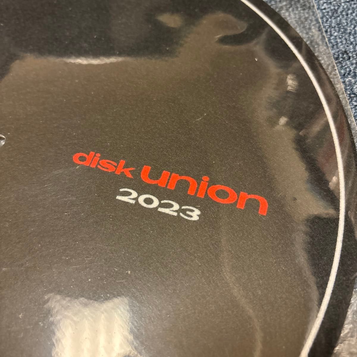 新品未使用 disk union スリップマット ノベルティ ディスクユニオン ターンテーブル 新品 未使用 2023