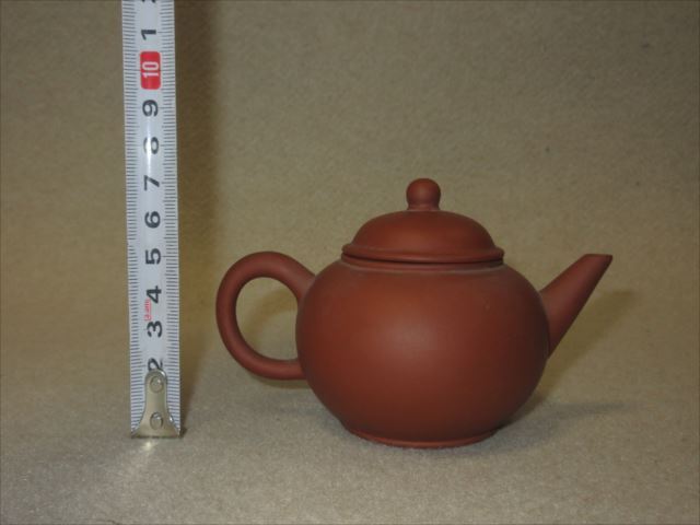 SK21 煎茶道具 中国宜興 朱泥急須 茶碗5客 煎茶器 中国美術_画像10