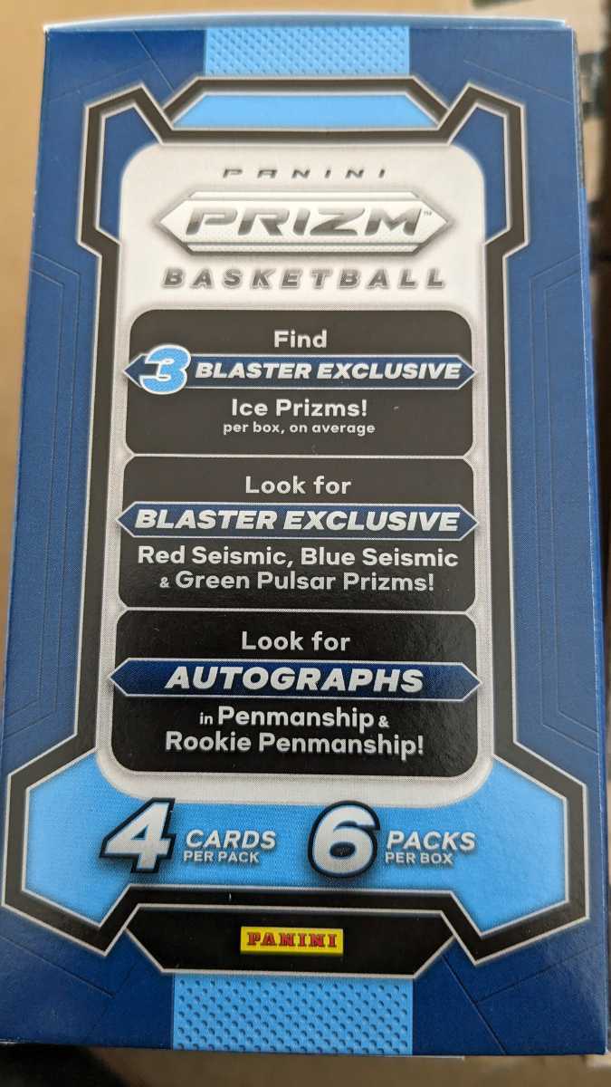 【NBA】2023/24 Panini Prizm Basketball Blaster 1 PACK Blaster BOX ばら売り⑨の画像4