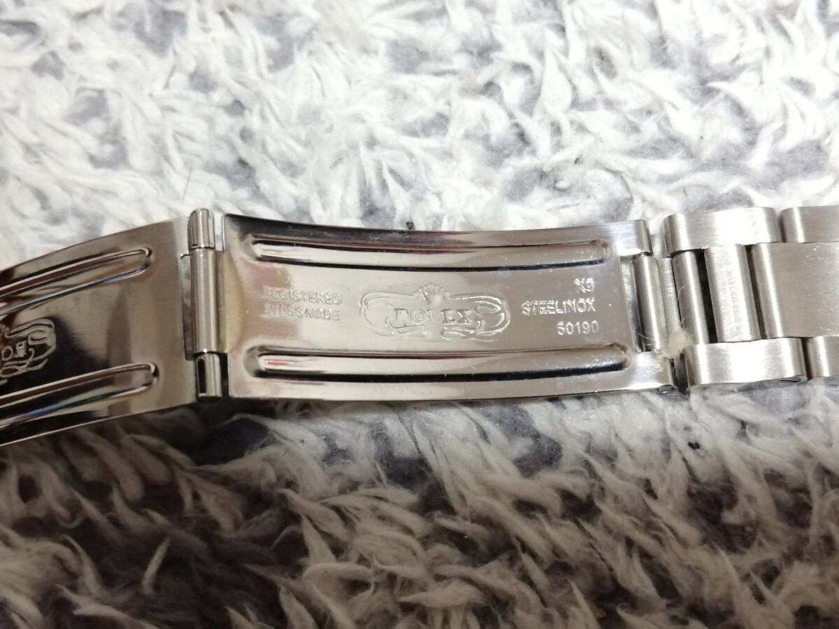 アンティーク ロレックス 20mm 50190 ブレスレット ベルト バックル サブマリーナ エクスプローラー アメリカン 腕時計 メンズの画像3