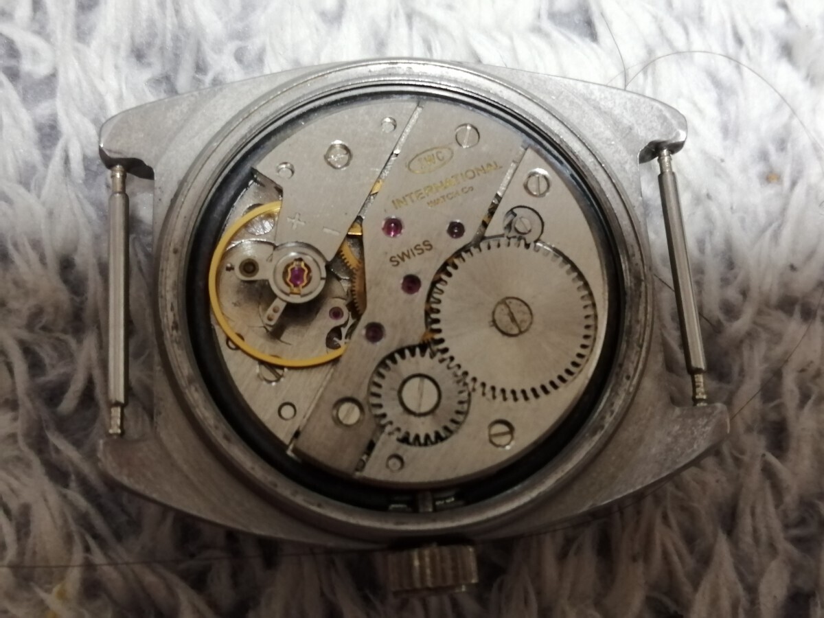  antique army for clock IWC hand winding Vietnam war military watch Vintage men's wristwatch America army khaki .. main .