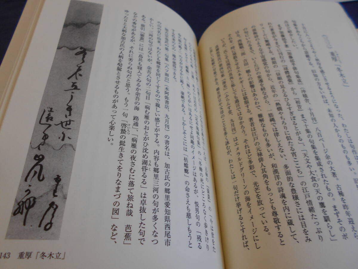 古書　雲英末雄　近世俳人短冊逍遙　鶯の昔に　平成16年、本阿弥書店　　　　_画像6