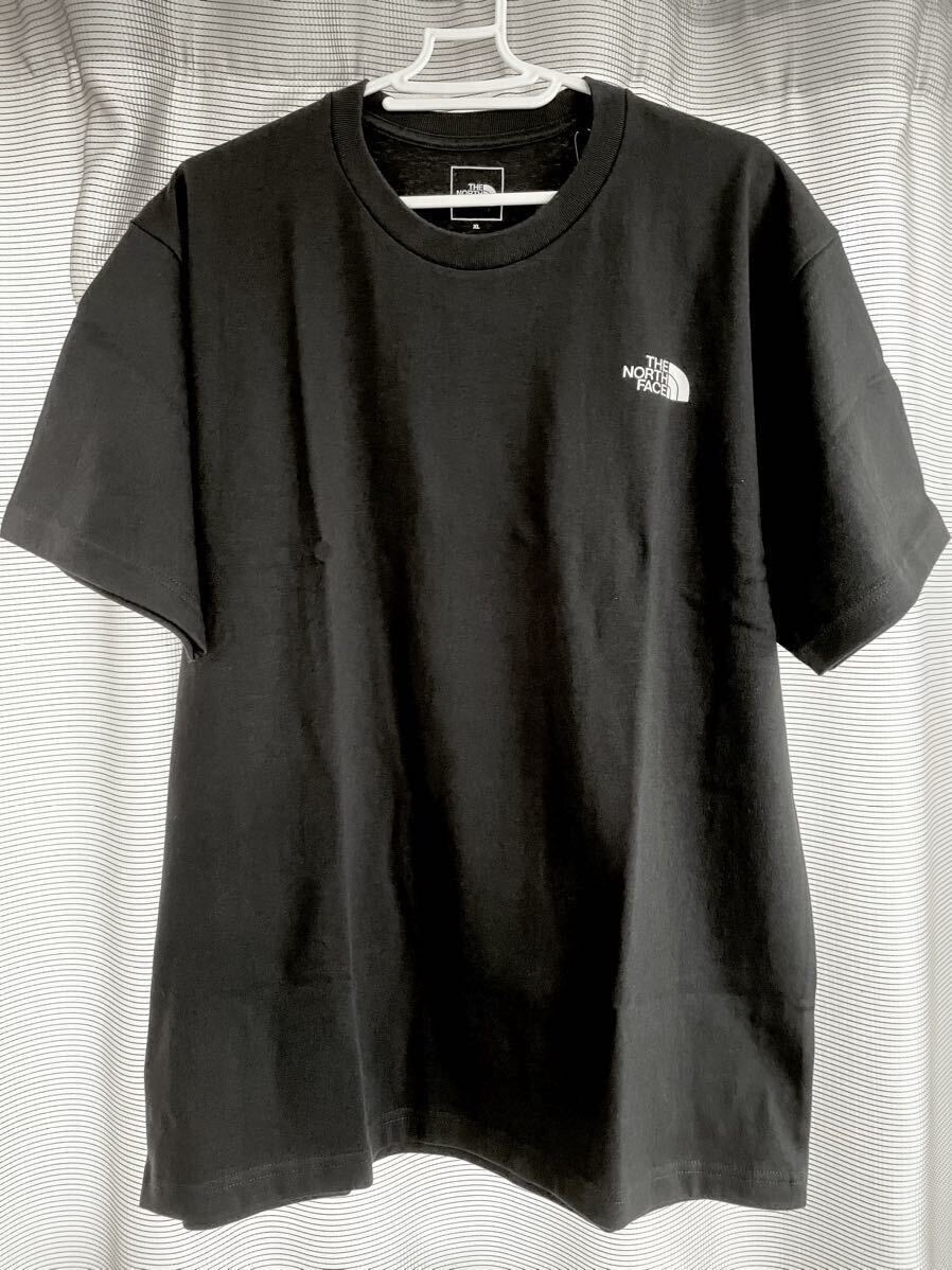 【新品】ノースフェイス 直営店限定Tシャツ 【 Lサイズ】バンダナ スクエアロゴティー ブラックTHE NORTH FACE 限定Tシャツ NT32137Rの画像2