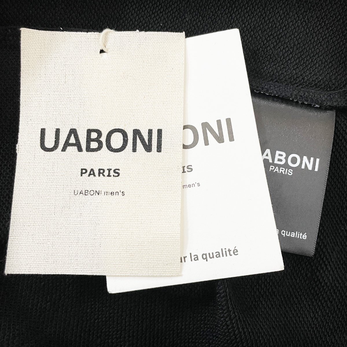 ★★個性EU製＆定価5万◆UABONI*Paris*トレーナー*ユアボニ*パリ発◆米国産コットン100％ 暖か カシューナッツ柄 プルオーバー レジャー 52_画像9