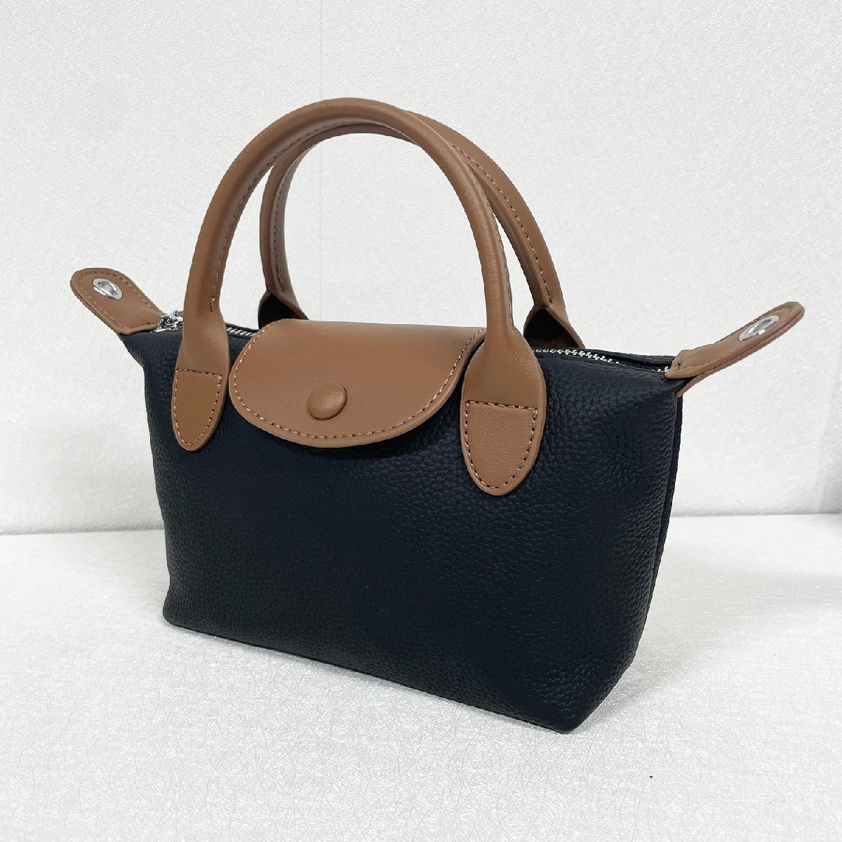 .. Europe made * regular price 12 ten thousand * BVLGARY a departure *RISELIN shoulder bag highest grade cow leather leather original leather beautiful on goods handbag 2way lady's 