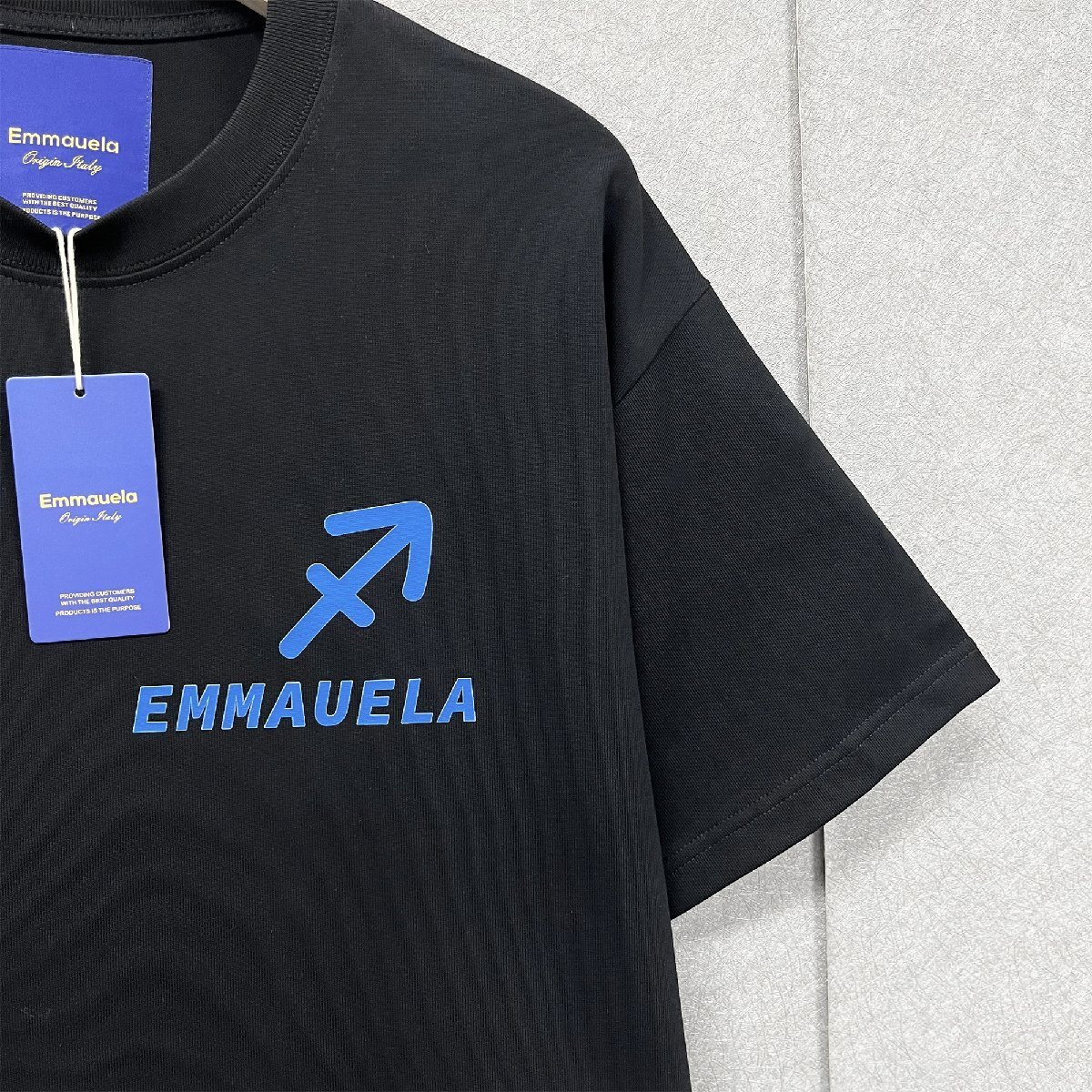 個性・Tシャツ 定価2万◆Emmauela・イタリア・ミラノ発◆人気 快適 薄手 ゆったり いて座 ケンタウロス カットソー ユニーク 春夏 M/46_画像6