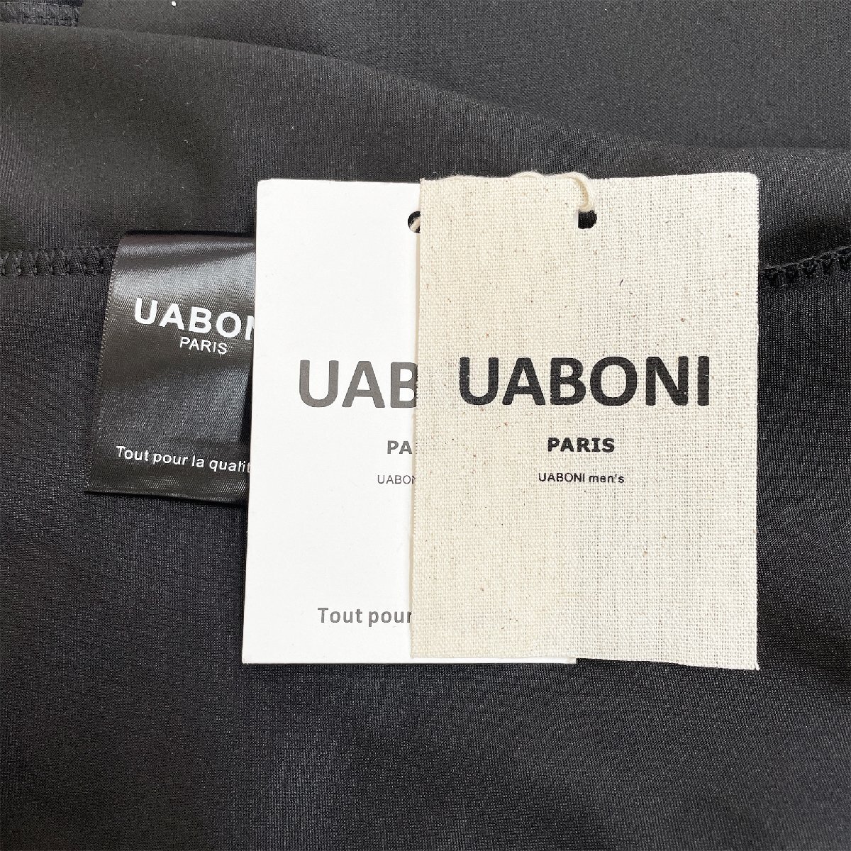 高級EU製＆定価4万◆UABONI*Paris*パーカー*ユアボニ*パリ発◆綿100％ 個性 快適 夕日 リラックス カットソー 男女兼用 秋冬 L/48サイズ_画像9