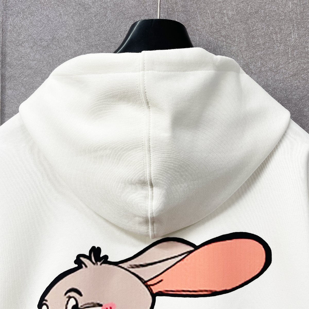  piece .* Parker regular price 4 ten thousand *Emmauela* Italy * milano departure * cotton 100% body type cover ventilation . sweat rabbit pattern tops pretty autumn winter L/48 size 