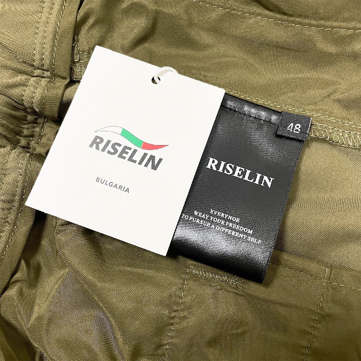 最高級ヨーロッパ製※定価5万◆ブルガリア発※RISELIN スラックス スウェットパンツ チノパン 洗練 ゆったり 快適 無地 カジュアル 2XL/52_画像8