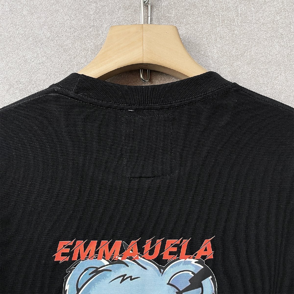 定番・半袖Ｔシャツ 定価2万◆Emmauela・イタリア・ミラノ発◆コットン100％ 快適 通気吸汗 スウェット カットソー 個性 トレンド 2XL/52_画像5