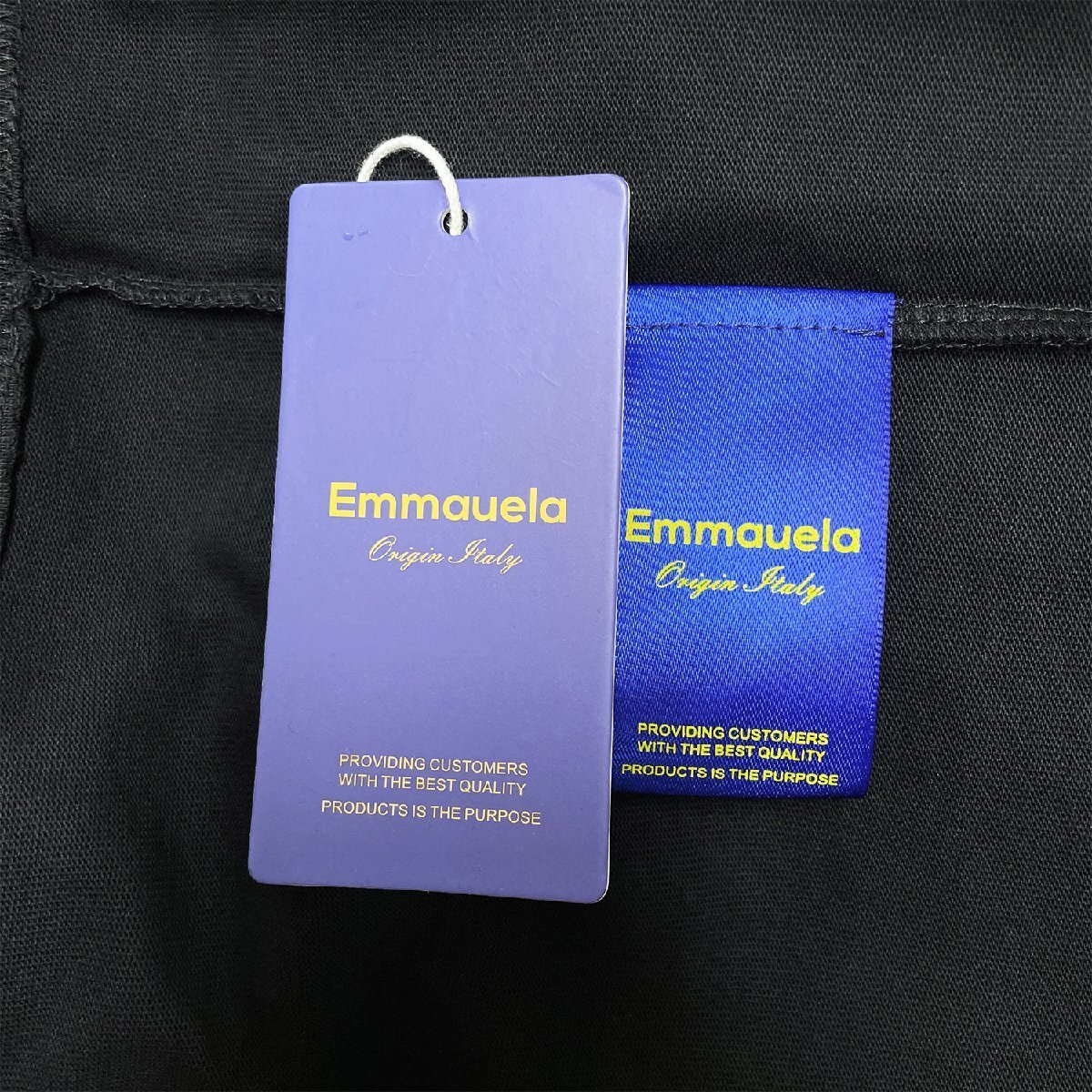 定番・半袖Ｔシャツ 定価2万◆Emmauela・イタリア・ミラノ発◆コットン100％ 快適 通気吸汗 スウェット カットソー 個性 トレンド 2XL/52_画像9