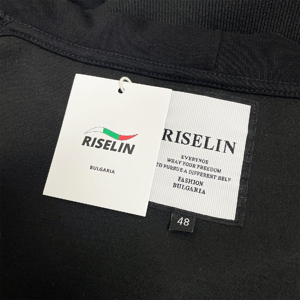 個性ヨーロッパ製※定価4万◆ブルガリア発※RISELIN パーカー ソフト 快適 プルオーバー トップス シンプル ストリート 普段着 L/48サイズ_画像8