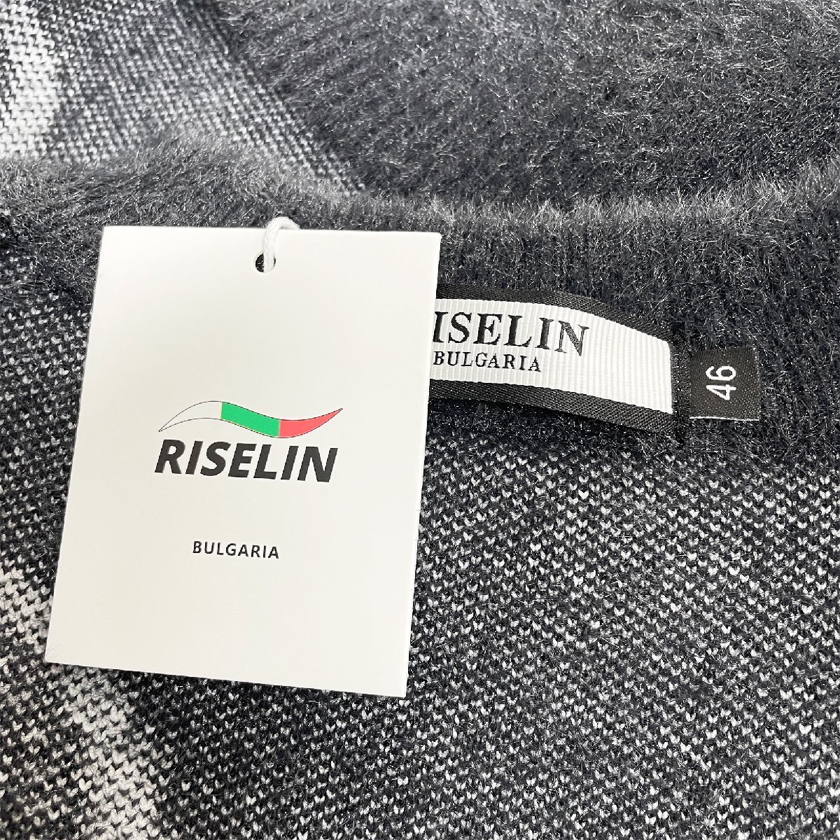 定番 ヨーロッパ製※定価5万◆ブルガリア発※RISELIN セーター ミンク/カシミヤ混 ソフト 毛足 ニット 暖かい ウサギ 可愛さ 秋冬 2XL/52_画像9