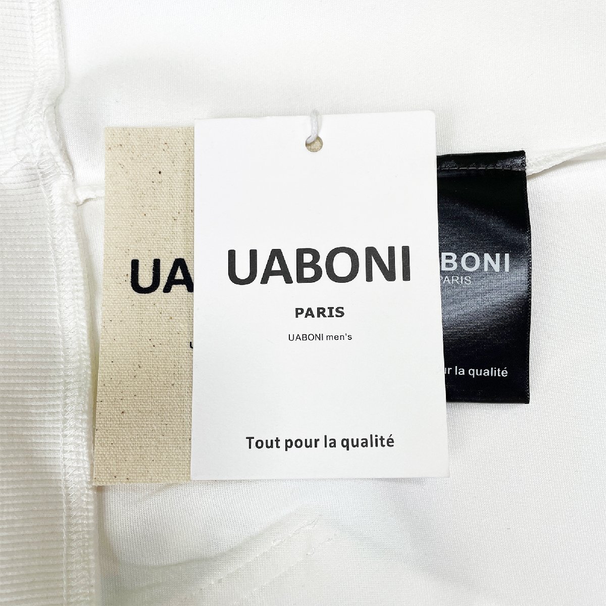 人気EU製＆定価4万◆UABONI*Paris*パーカー*ユアボニ*パリ発◆綿100％ 和風 柔らかい 快適 イラスト ストリート おしゃれ 男女兼用 L/48_画像10