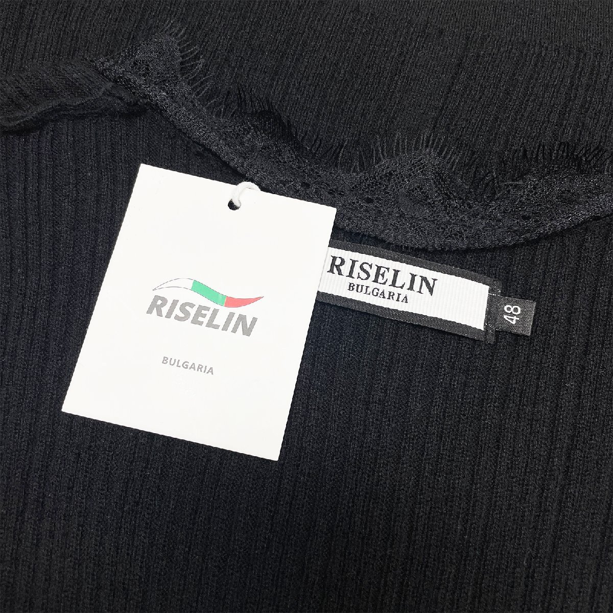 上級ヨーロッパ製※定価2万◆ブルガリア発※RISELIN タンクトップ ソフト 薄手 無地 レース 着せ オシャレ 個性 レディース 定番 XL/50_画像8